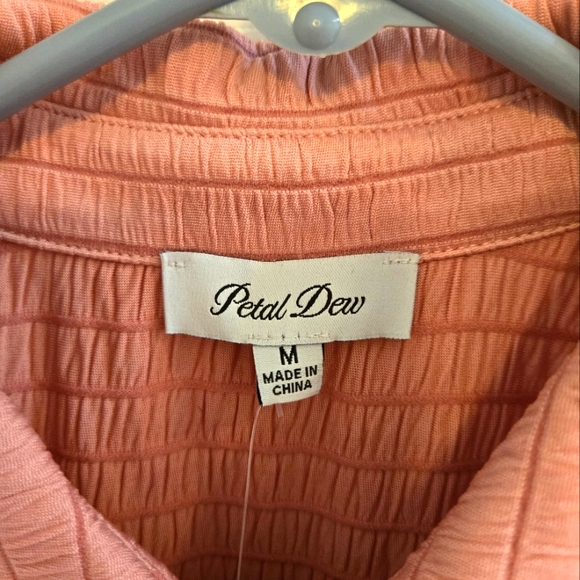 Petal Dew NWT Button Down Top Medium - Picture 5 of 9